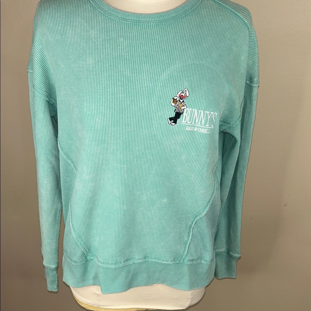 Mint Green Crew Neck Sweater